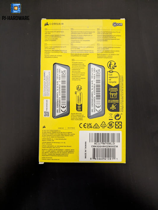 Corsair Vengeance grau 32GB Kit (2x16GB) DDR5-6000 CL36-44-44-96