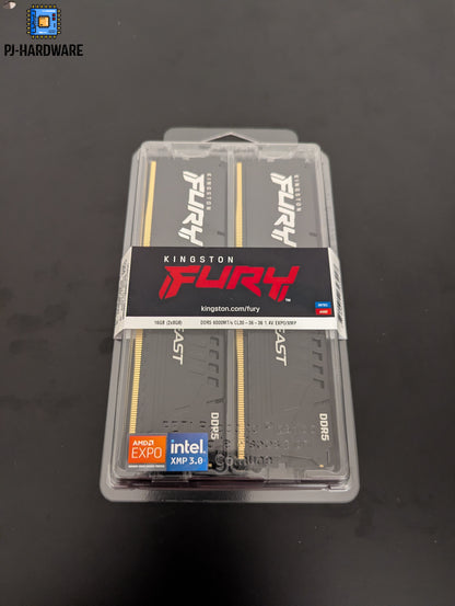 Kingston FURY Beast UDIMM 16GB Kit (2x8GB) DDR5-6000 CL30-36-36