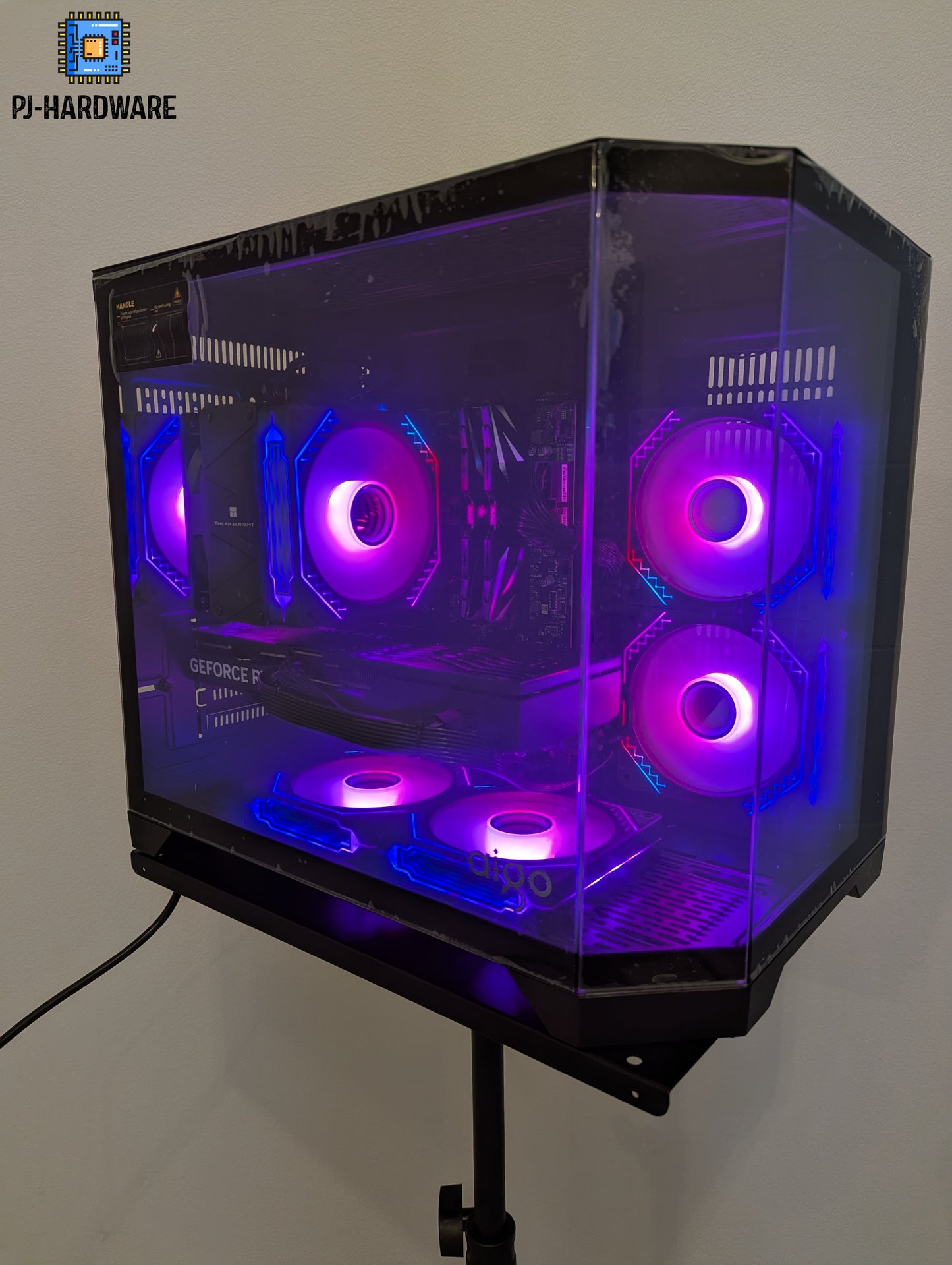 Gaming PC | AMD Ryzen 5700X | GeForce RTX 5060TI 16GB | 32GB DDR4 | 1TB M.2 | WLAN